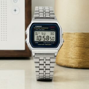 Casio159W -SILVER