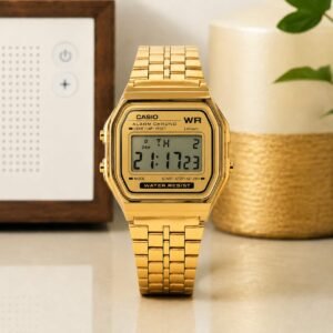 Casio159W -GOLDEN